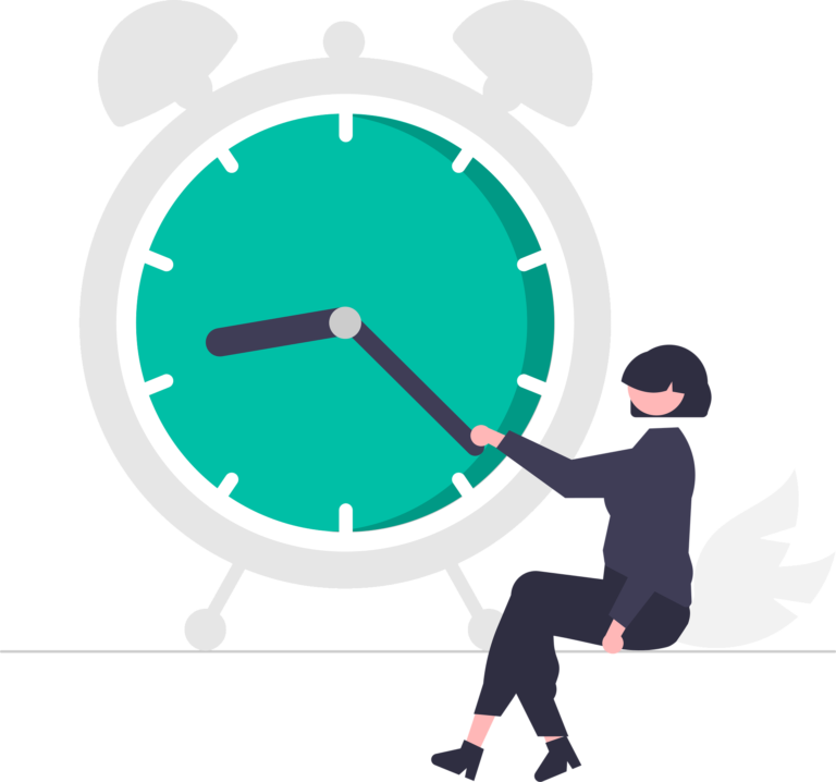 Energy management while working independently at a laptop with a flexible daily schedule